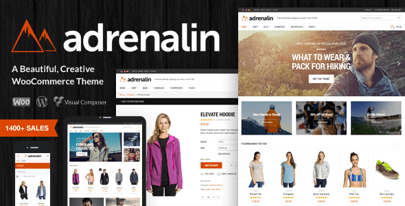 Adrenalin - Multi Purpose WooCommerce Theme