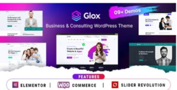 Glox - Business & Consulting WordPress Theme