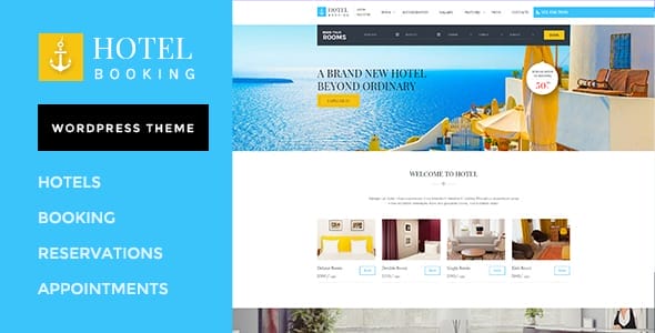 Hotel Booking Wordpress Theme