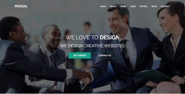 Mersal - One Page MultiPurpose WordPress Theme