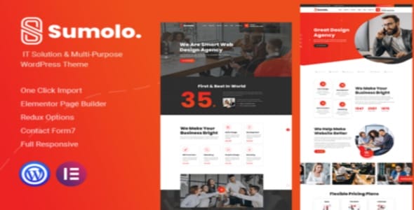 Sumolo - IT Solution and MultiPurpose WordPress Theme