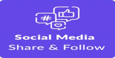 Superb Social Media Share and Follow Buttons