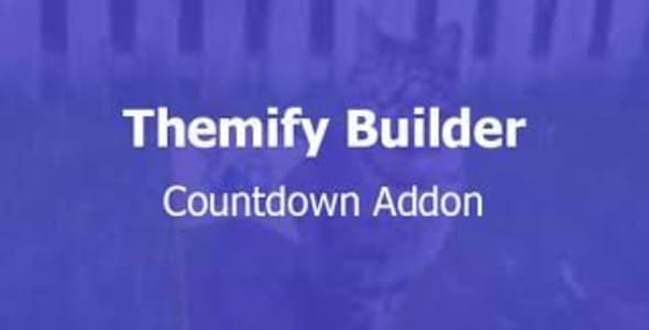Themify Builder Countdown Addon License Key