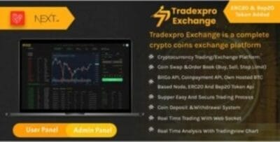 Premium Wordpress Gpl Themes &Amp; Plugins Download | Gpl Download Tradexpro Exchange - Crypto Buy Sell And Trading Platform, Erc20 And Bep20 Tokens Supported