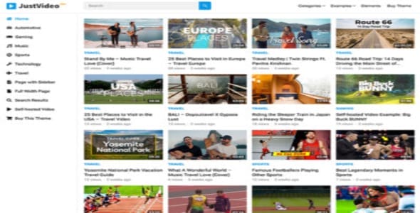 WP Enjoy - JustVideo Pro
