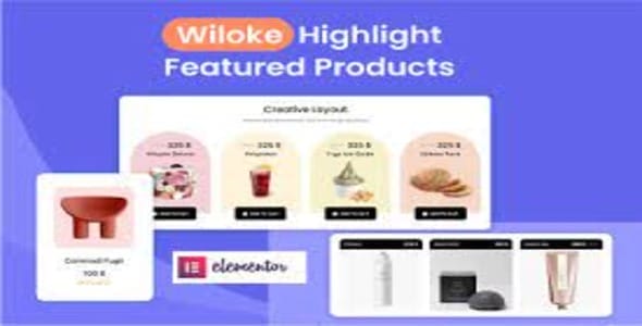 Wiloke Highlight Featured Products for Elementor