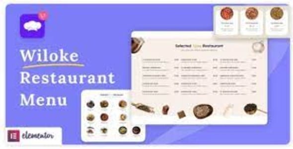 Wiloke Restaurant Menu for Elementor