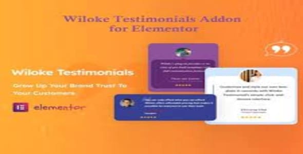 Wiloke Testimonials Elegant Addon For Elementor