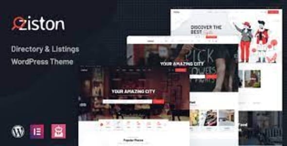 Ziston Directory Listing WordPress Theme