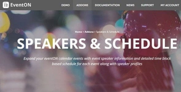 EventOn Speakers and Schedule