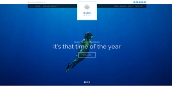 CSS Igniter Sun Resort WordPress Theme