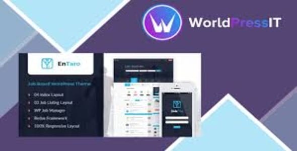Entaro – Job Portal WordPress Theme