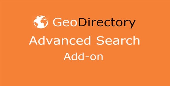 GeoDirectory Advanced Search Filters