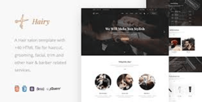 Hairly - Hair Care And Hair Salon WordPress Theme