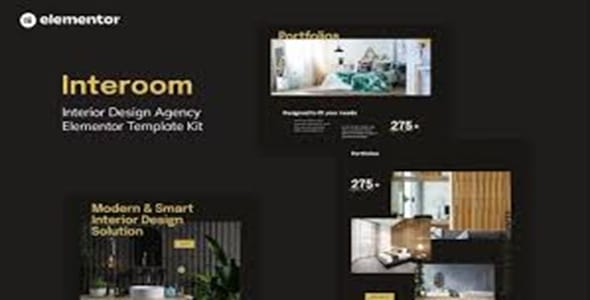 Interoom - Interior Design & Architecture Elementor Template Kit