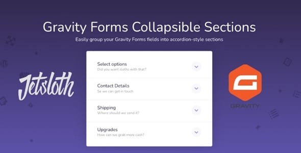 Jetsloth – Gravity Forms Collapsible Sections