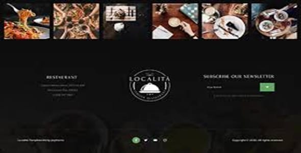 Localita - Italian Restaurant & Cafe Elementor Template Kit