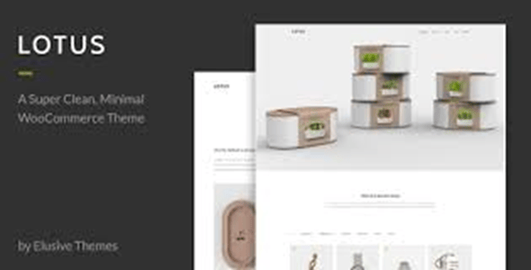 Lotus - Modern Minimal Woocommerce Theme