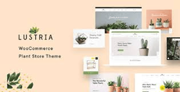 Lustria MultiPurpose Plant Store WordPress Theme