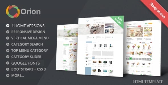 Orion - eCommerce theme for furniture, handmade and decor