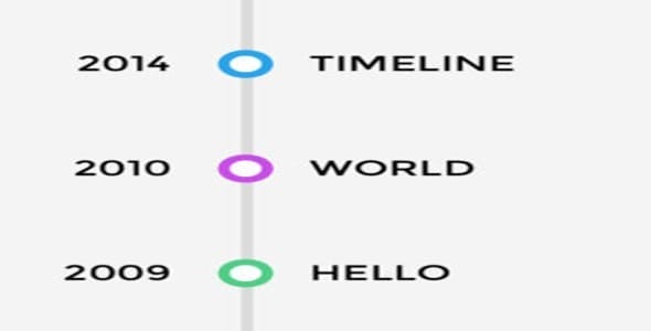 Themify Builder Timeline Addon