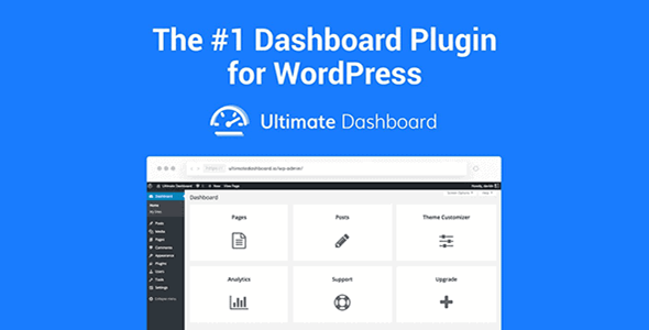 Ultimate Dashboard Pro - Full Control Over Your WordPress Dashboard