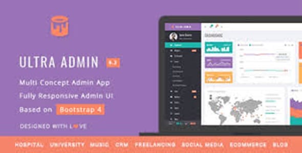 Ultra WordPress Admin Theme