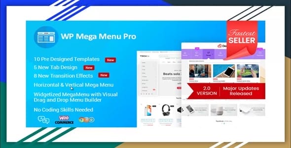 WP Mega Menu Pro - Responsive Mega Menu Plugin for WordPress