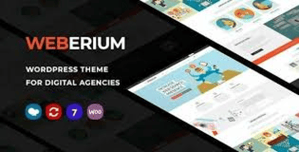 Weberium - Responsive WordPress Theme For Digital Agencies