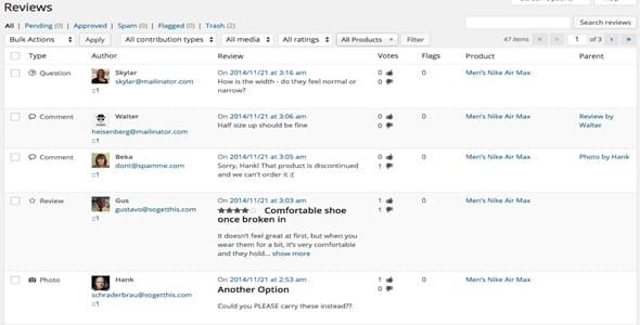 Storefront Reviews for Woocommerce