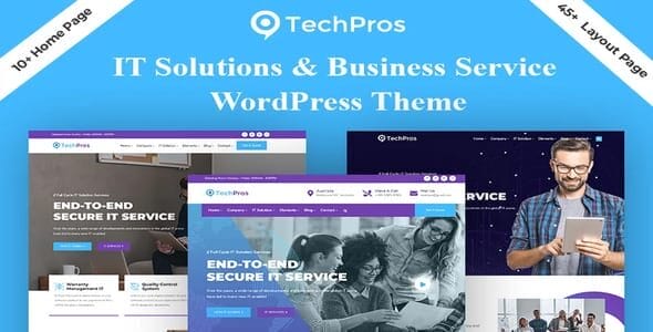Techpros Technology & Business Service WordPress Theme Techpros - Technology & Business Service WordPress Theme